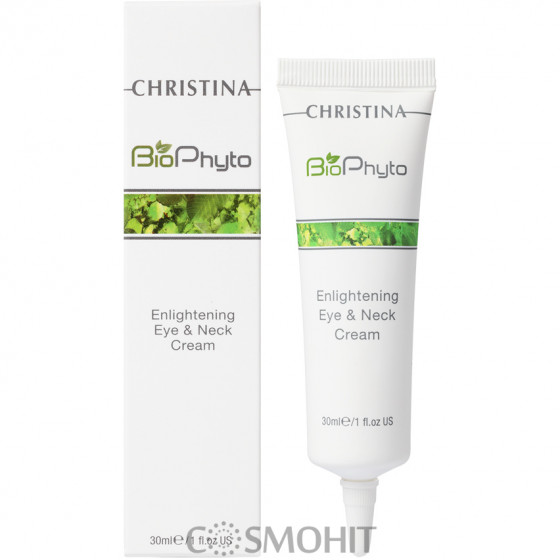Christina Bio Phyto Enlightening Eye And Neck Cream - Осветляющий крем для кожи вокруг глаз и шеи 