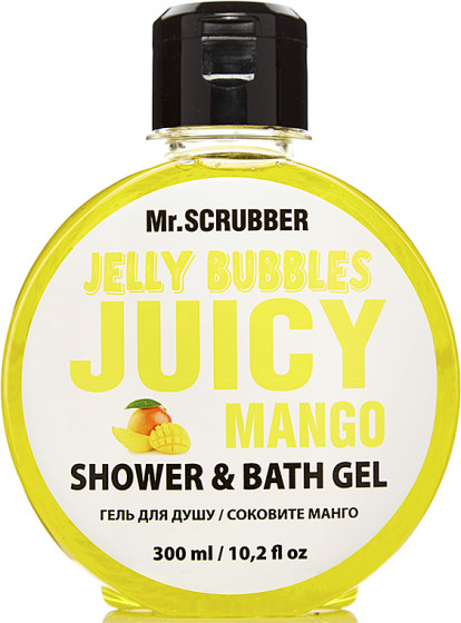 Mr.Scrubber Jelly Bubbles Shower & Bath Gel "Juicy Mango" - Гель для душа