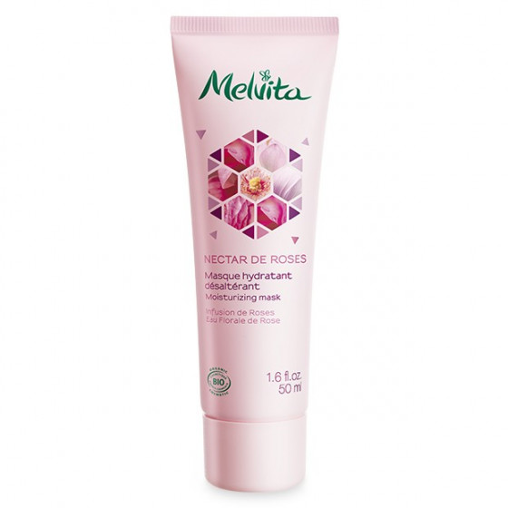 Melvita Nectar De Rose Moisturizing Mask - Увлажняющая маска для лица "Розовый нектар"