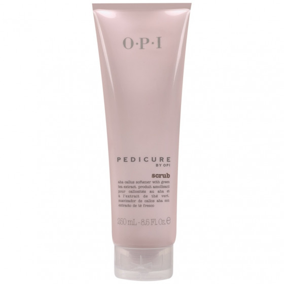 OPI Pedicure Scrub Aha Foot With Natural Sugar Crystals - Скраб для ног с сахарными кристаллами