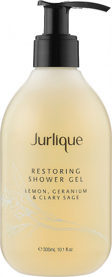 Jurlique Restoring Shower Gel Lemon, Geranium And Clary Sage - Восстанавливающий гель для душа с экстрактом лимона