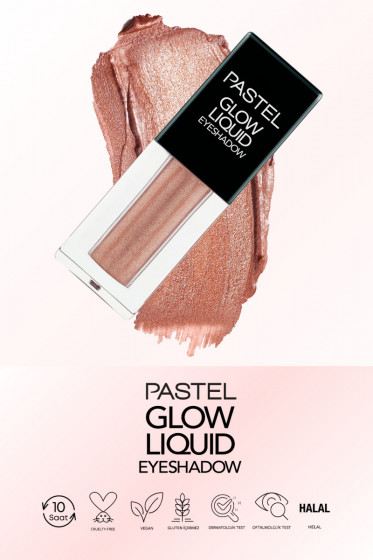 Pastel Glow Liquid Eyeshadow - Жидкие сияющие тени для век - 1