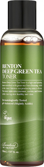 Benton Deep Green Tea Toner - Тонер с зеленым чаем