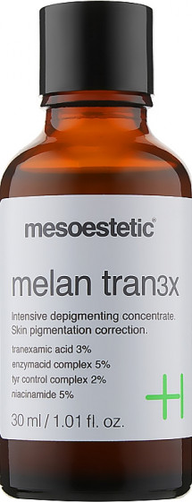 Mesoestetic Intensive Depigmentic Concentrate Melan Tran3X - Интенсивная депигментирующая сыворотка