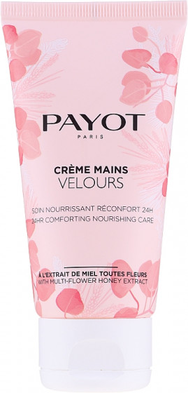 Payot Mains Velours 24Hr Comforting Nourishing Care Multi-Flower Honey Extract Hand Cream - Успокаивающий питательный крем для рук