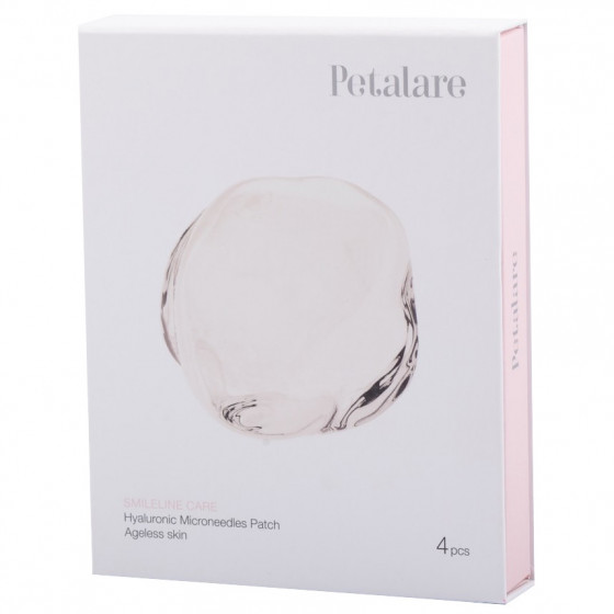 Petalare Smileline Care Hyaluronic Microneedles Patch - Набор нано-патчей с микроиглами для лица