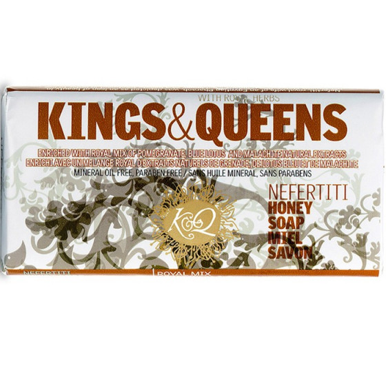 Kings & Queens Nefertiti Honey Soap - Мыло Нефертити мед