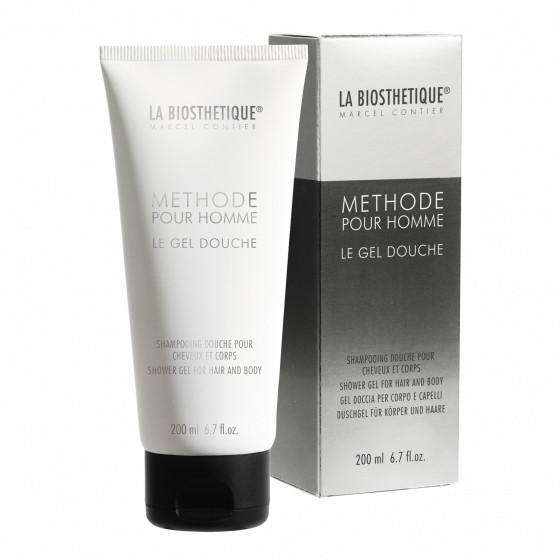 La Biosthetique Methode Pour Homme Le Gel Douche - Гель-шампунь для душа с увлажняющим комплексом