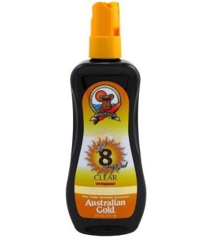 Australian Gold Spray Gel - Крем для загара солнцезащитный SPF 8