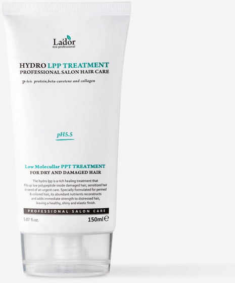 La'dor Hydro LPP Treatment - Увлажняющая маска для волос с гидролизованным коллагеном - 1