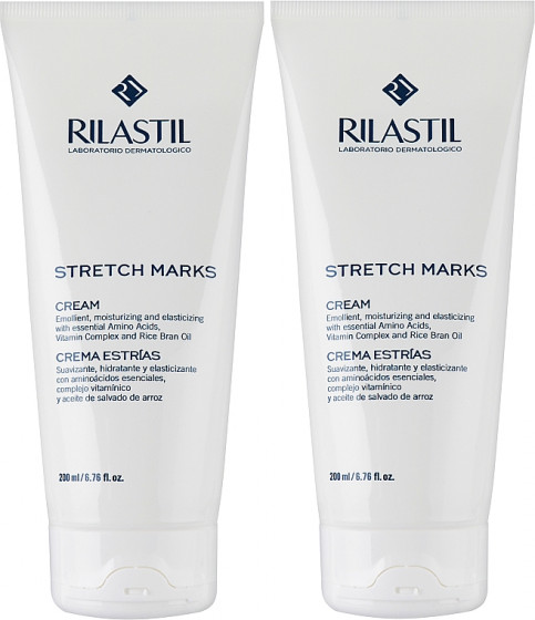 Rilastil Stretch Marks Cream 1+1 - Набор по уходу за кожей тела - 1