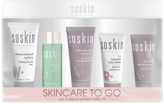 Soskin Skincare To Go Set - Набор для путешествий