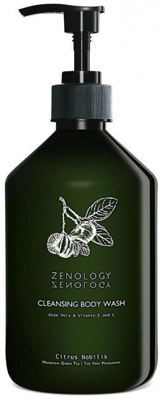 Zenology Cleansing Body Wash Mandarin Green Tea - Гель для душа