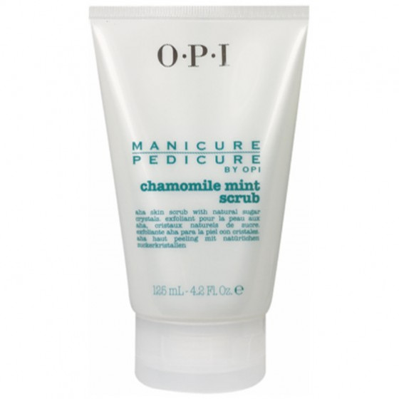 OPI Manicure/Pedicure Chamomile Mint Scrub 250 мл - Скраб для рук и ног "Ромашка и мята"
