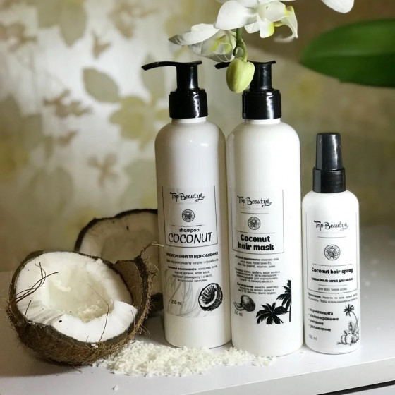 Top Beauty Coconut Hair Mask - Кокосовая маска для волос - 2