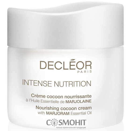 Decleor Intense Nutrition Nourishing Cocoon Cream - Питательный крем для сухой кожи лица