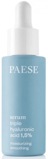 Paese Hyaluronic Acid 1.5% Triple Serum - Гиалуроновая сыворотка для лица