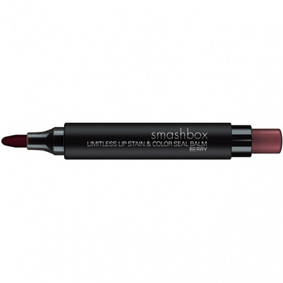 Smashbox Limitless Lip Stain & Color Seal Balm - Помада-блеск для губ (Nude)