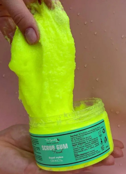 Top Beauty Scrub Gum - Скраб-жвачка для тела Свежесть - 1