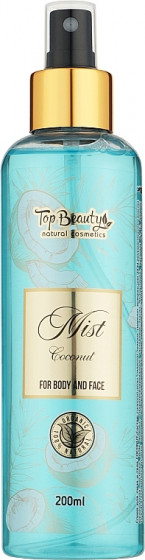 Top Beauty Body Mist Coconut - Мист для лица и тела с шимером "Coconut"