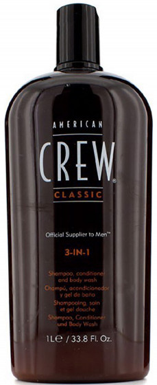 American Crew Classic 3-in-1 - Средство для волос и тела 3-в-1 