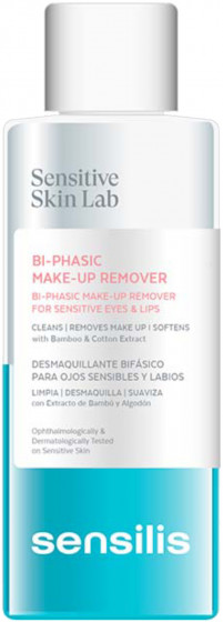 Sensilis Biphasic Eyes&Lips Remover - Двухфазное средство для снятия макияжа с глаз и губ