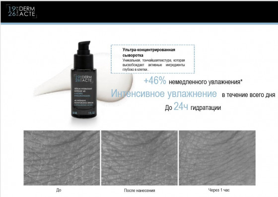 Academie Derm Acte 4D Intensive Moisturizing Serum - Интенсивная увлажняющая сыворотка 4D - 2