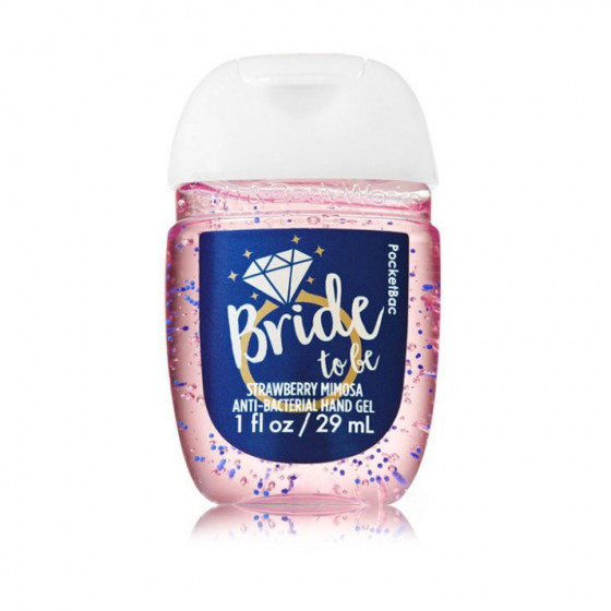 Bath & Body Works Anti-Bacterial Hand Gel Bride To Be (Strawberry Mimosa) - Антисептический гель для рук