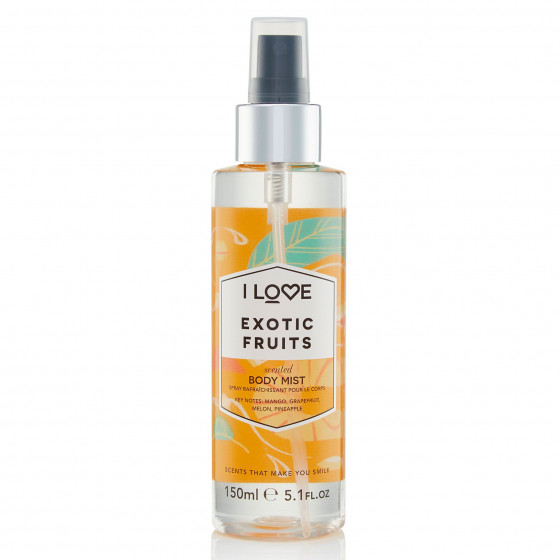 I Love Exotic Fruits Body Mist - Освежающий спрей для тела "Экзотические фрукты"