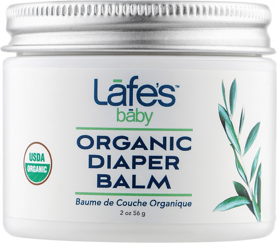 Lafe's Baby Organic Diaper Balm - Органический бальзам под подгузник