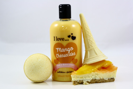 I Love Mango Cheesecake Bath & Shower Creme - Крем для ванны и душа "Манговый чизкейк" - 2