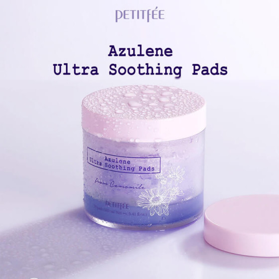 Petitfee & Koelf Azulene Ultra Soothing Pads - Ультра-увлажняющие подушечки - 1