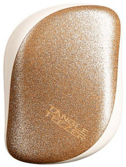 Tangle Teezer Compact Styler Glitter Gold - Расческа для волос