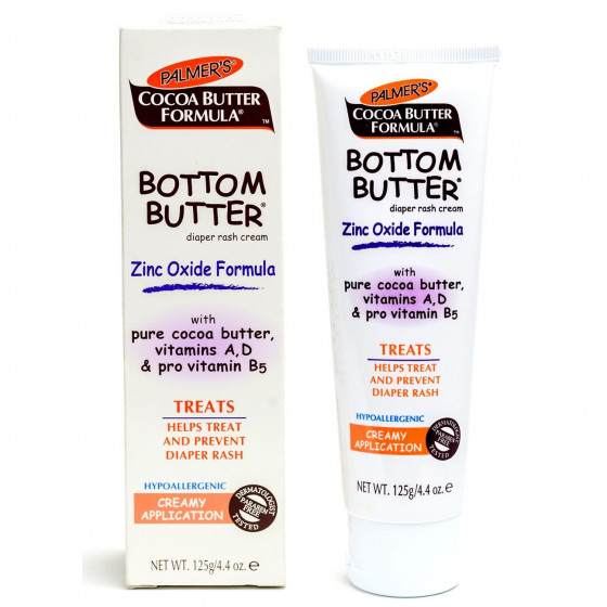 Palmer's Bottom Butter Diaper Rash Cream with Zinc - Масло против опрелостей с цинком