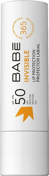 Babe Laboratorios Sun Protection Invisible Lip Protection SPF 50 - Ультразащитный невидимый бальзам-стик для губ SPF 50