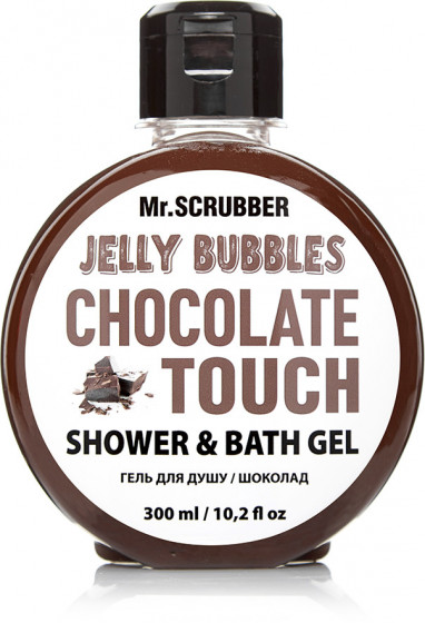 Mr.Scrubber Jelly Bubbles Shower & Bath Gel "Chocolate" - Гель для душа