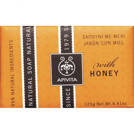 Apivita natural soap with honey - Натуральное мыло с медом