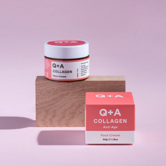 Q+A Collagen Face Cream - Крем для лица с коллагеном - 3