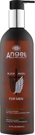 Angel Professional Black Angel Hair Recovery Shampoo - Шампунь от выпадения волос с экстрактом розмарина