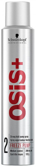 Schwarzkopf Professional Osis+ Freeze Pump Hairspray - Спрей для волос сильной фиксации