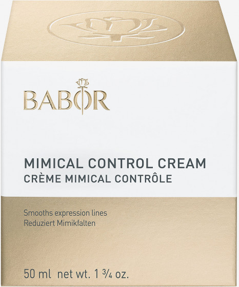 Babor Mimical Control Cream - Крем для лица "Контроль мимических морщин" - 1