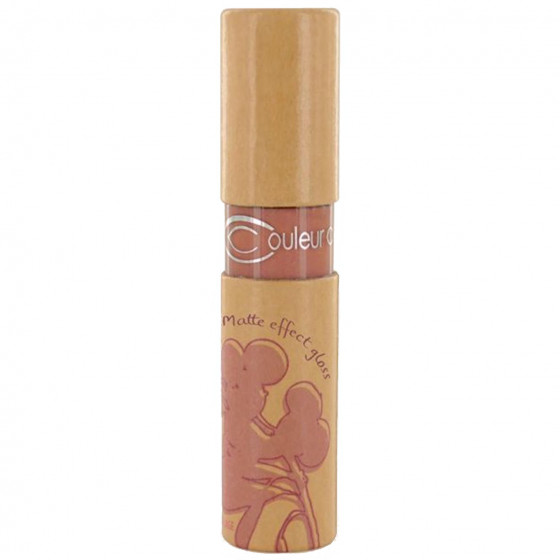 Couleur Caramel Matte Effect Lip Gloss - Матовый блеск для губ