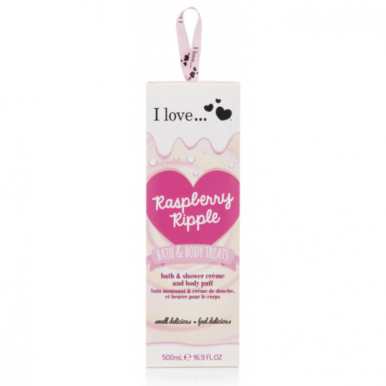 I Love Raspberry Ripple Bath & Body Treats - Набор "Малина"