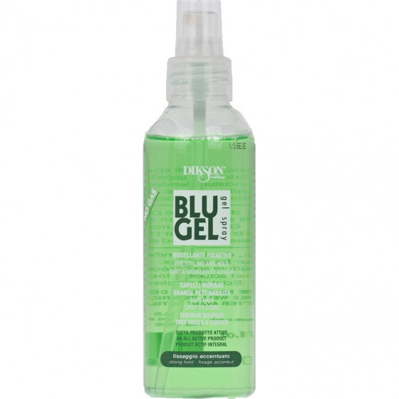 Dikson Blu Gel Spray Strong Fixing - Моделирующий гель-спрей без газа сильной фиксации