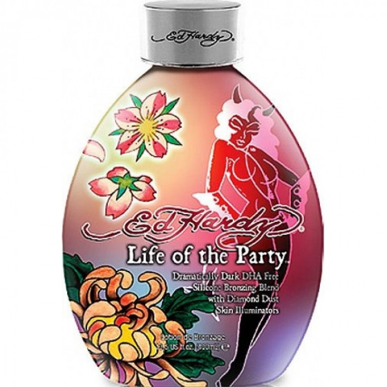 Ed Hardy Life Of The Party (70X) - Лосьон для солярия с бронзантами