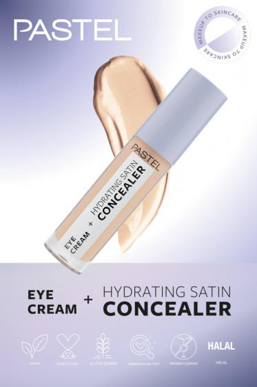 Pastel Eye Cream + Hydrating Satin Concealer - Крем для век + увлажняющий сатиновый консилер - 2