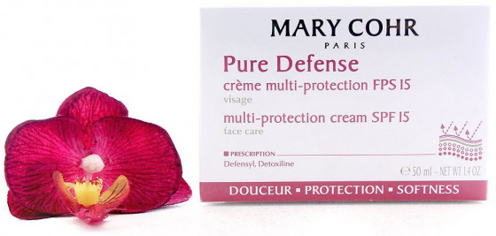 Mary Cohr Creme Pure Defense SPF15 - Защитный крем для лица - 1