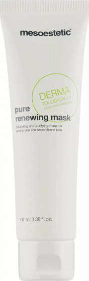 Mesoestetic Рure Renewing Mask - Очищающая маска-скраб для лица