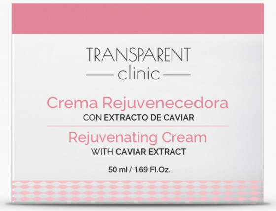 Transparent Clinic Rejuvenating Cream - Интенсивный омолаживающий крем с экстрактом икры - 2