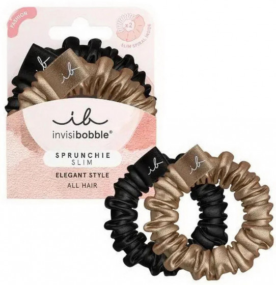 Invisibobble Sprunchie Slim - Резинка-браслет для волос 2 шт